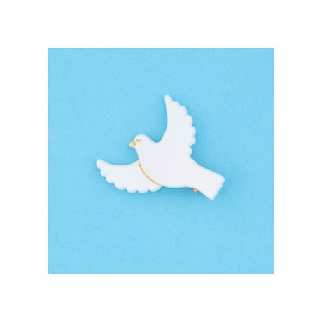 Coucou Suzette / White Dove Hair Clip