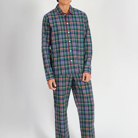 SLEEPY JONES / HENRY PAJAMA SET Multi Madras Plaid