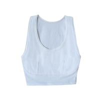 hazelle tank croptop light blue