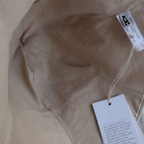 AZUR Raw Sil Hat 2026SS