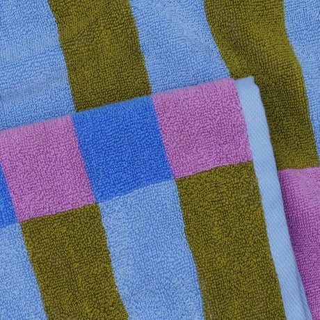 Hand Towel Set of 2 Cabana Stripe Mix