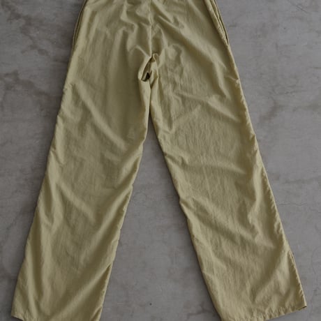 COMING OF AGE Tan Nylon Pants