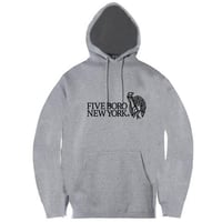 5BORO NYC / 5B STILL STANDING PULLOVER HEATHER GRAY