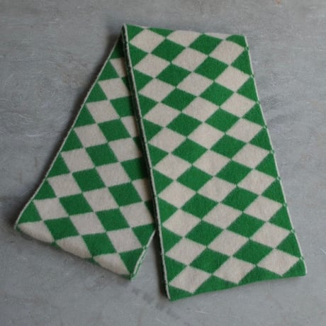 Jo Gordon BRUSHED VERTICAL DIAMOND SCARF