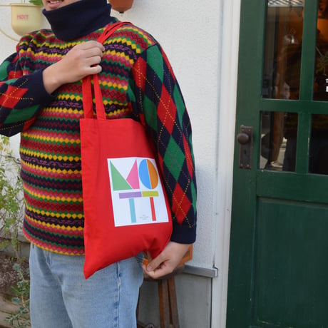 MOTT TOTE Red & Blue