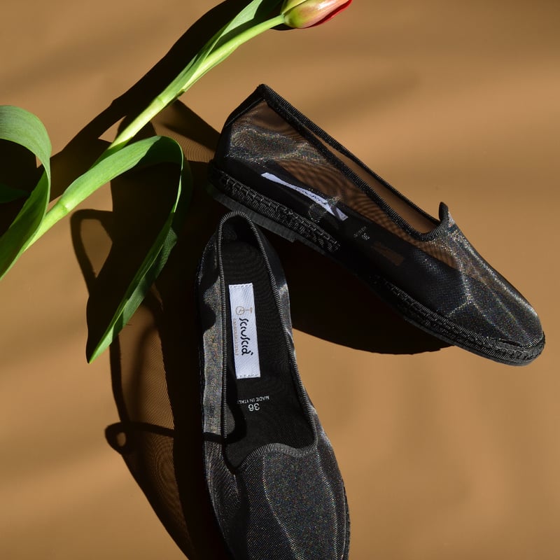 sciuscia TRAGARA INKWELL メッシュ　ブラック　35 sciuscia TRAGARA INKWELL メッシュブラック35