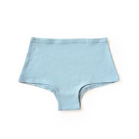 hazelle short light blue