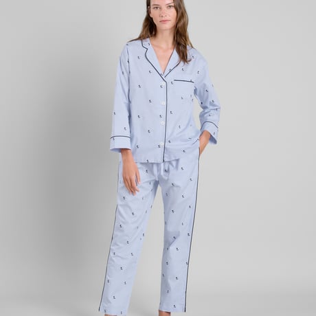 SLEEPY JONES / MARINA PAJAMA SET Black Sheep