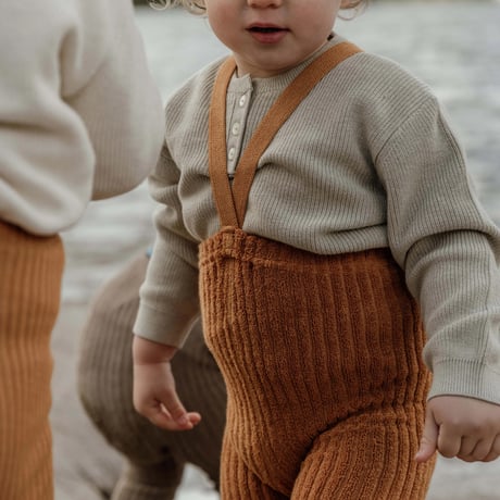 SILLY Silas Granny Teddy Warmy Footless Collection_Amber