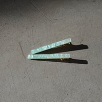 VALET STUDIO / Sophie Clips in Mint