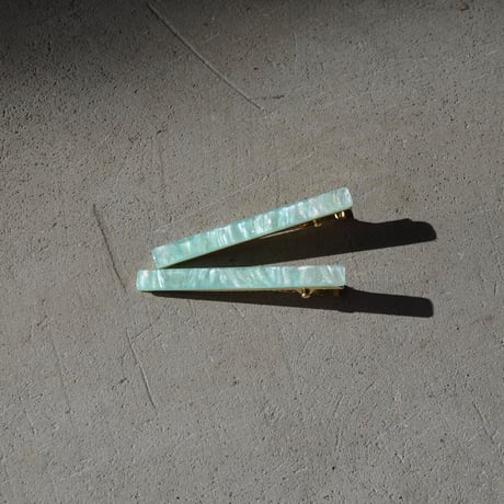 VALET STUDIO / Sophie Clips in Mint