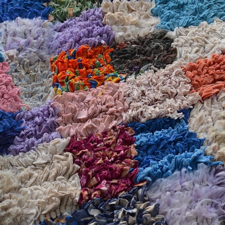 Morocco Vintage Boucherouite rug