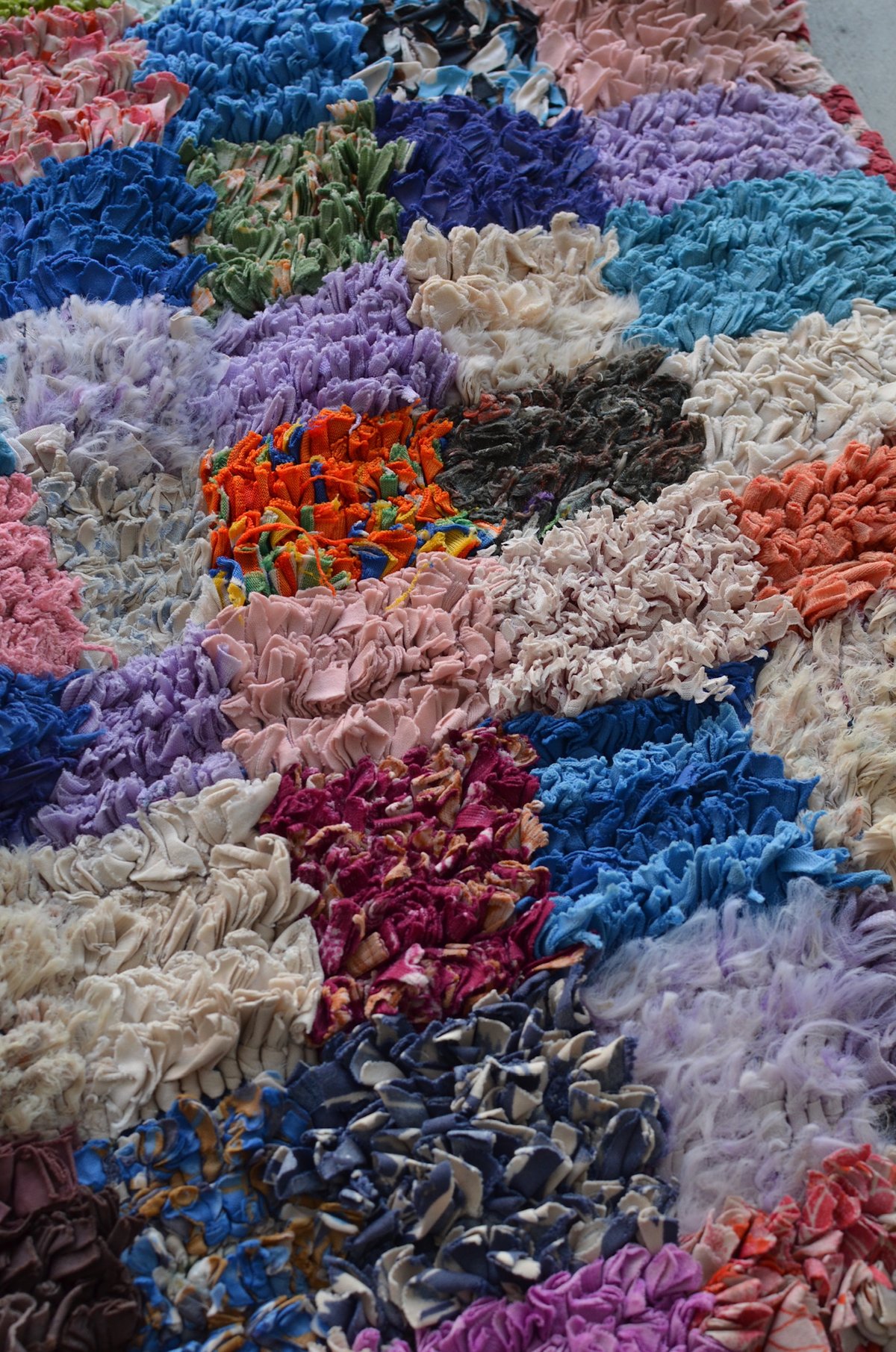 Morocco Vintage Boucherouite rug | THE MOTT HOU