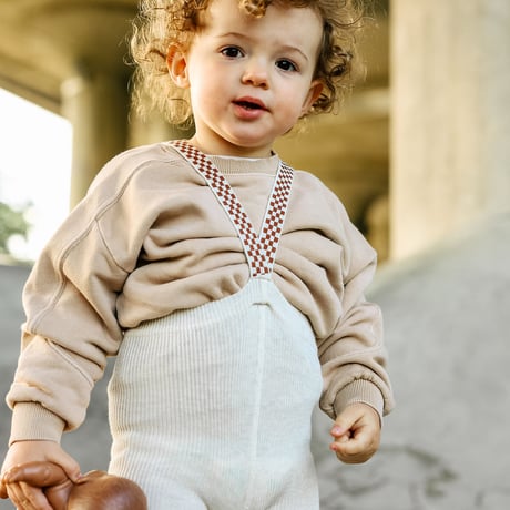 SILLY Silas Footless Collection_Classic Cream Checked
