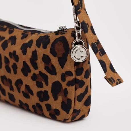 BAGGU Nylon Pochette  Leopard