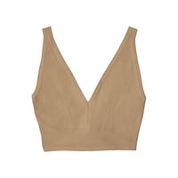 hazelle  cami crop top tan