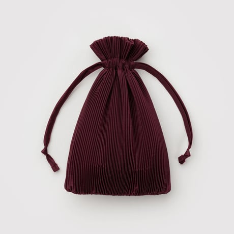 BAGGU Pleated Baggu Mahogany