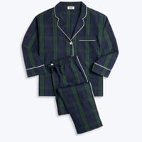 SLEEPY JONES / MARINA PAJAMA SET Blackwatch poplin
