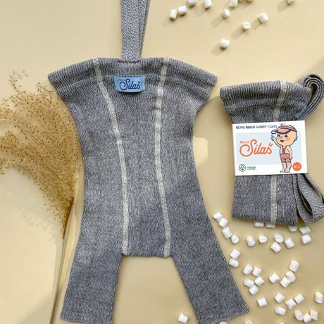SILLY Silas Shorty Tights Collection Marshmallow Sky