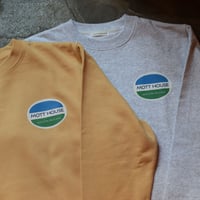 MOTT HOUSE Corp. Sweatshirt "work is life, life is work"