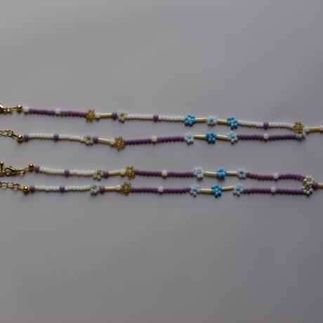 banryoku beads work 2026 天然石Mix Necklace