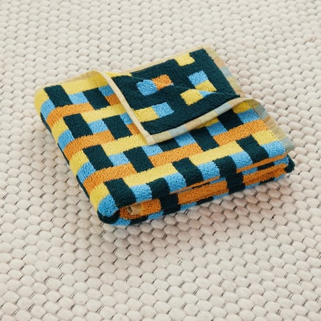 Dusen Dusen / Yellow Weave Hand Towel