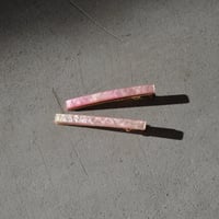 VALET STUDIO / Sophie Clips in Pink