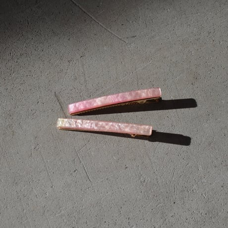 VALET STUDIO / Sophie Clips in Pink