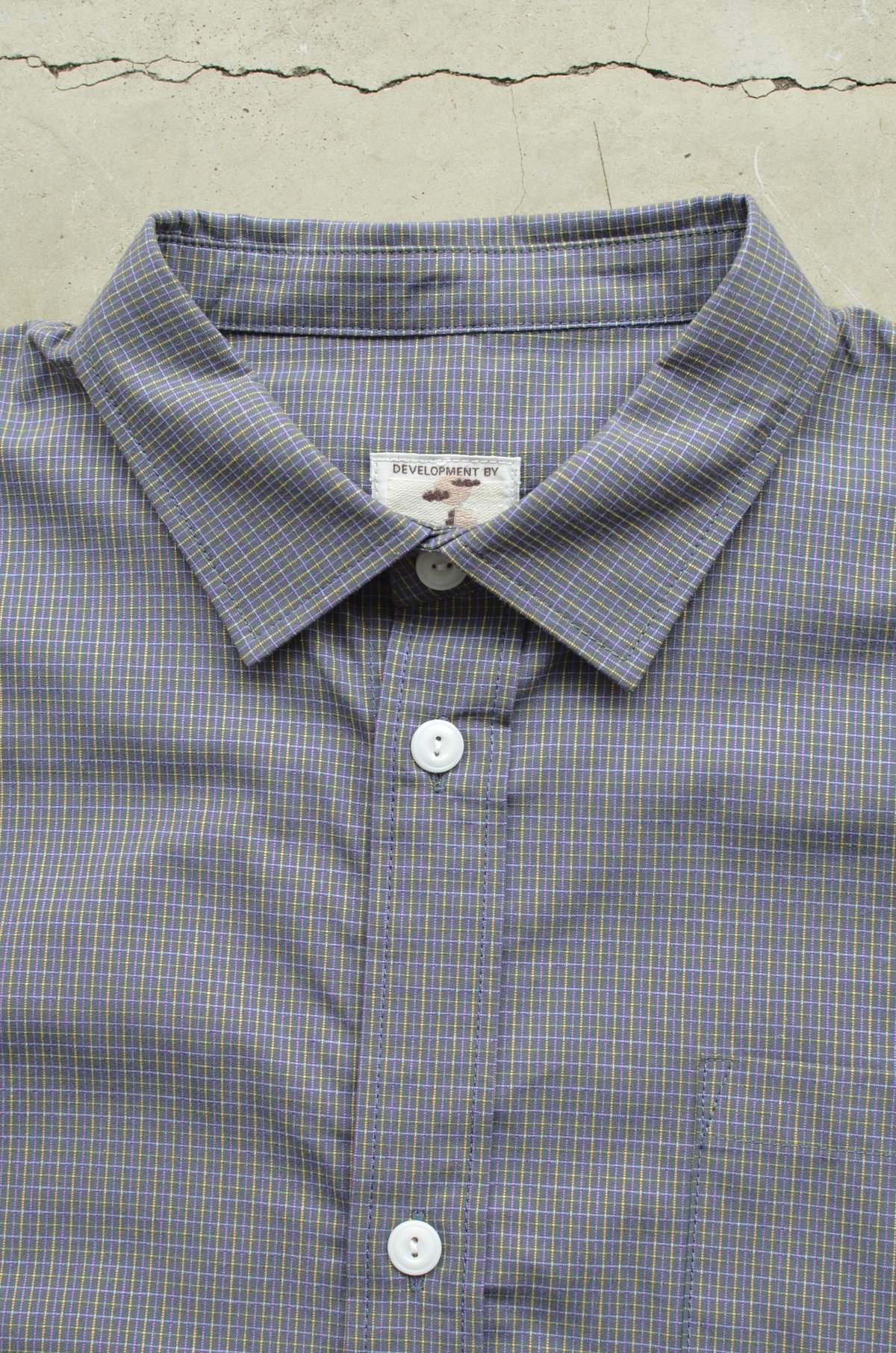 DEVELOPMENT BY NOROLL NORMAL SHIRT/MULTI VIOLET
