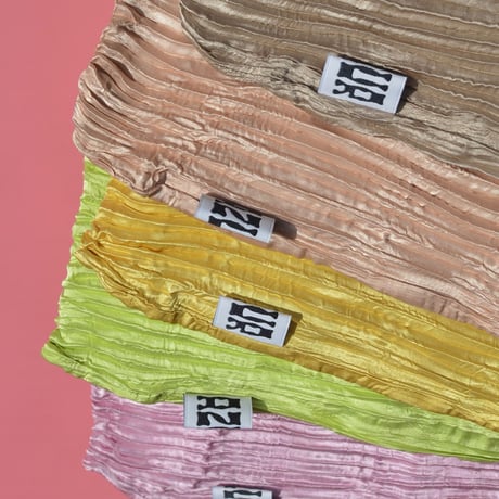 AZUR / Plissé Silk Bag