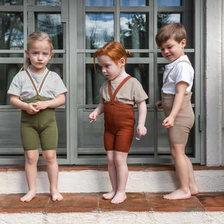 SILLY Silas Shorty Tights Collection Cinnamon