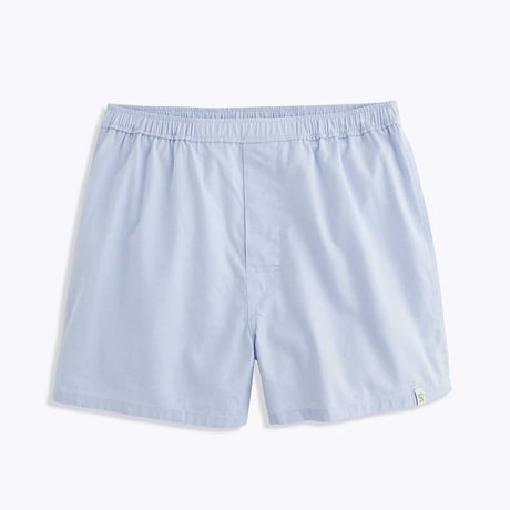 SLEEPY JONES / Penn Short   Blue Oxford Cotton
