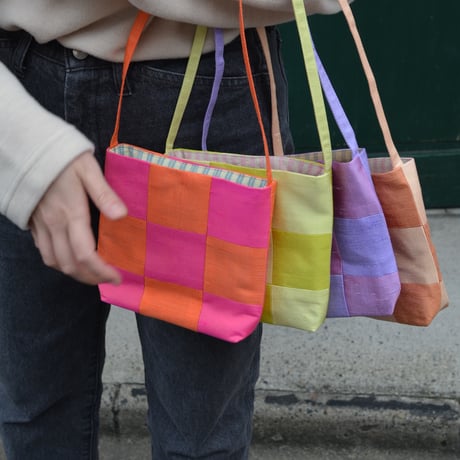 Seire Mini Silk Patched Bag