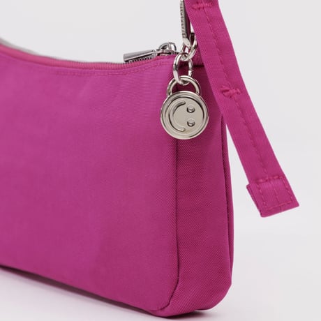 BAGGU Nylon Pochette  Deep Fuchsia