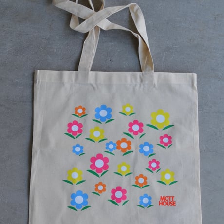 MOTT HOUSE FLOWER TOTE BAG