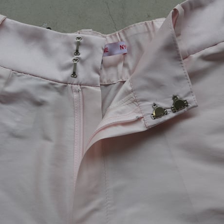 BOXY STYLE MINI SHORTS PINK SILK