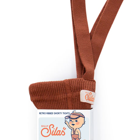 SILLY Silas Shorty Tights Collection Cinnamon