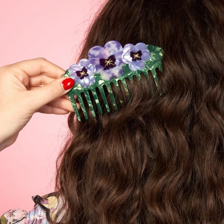 Coucou Suzette Pansy Comb