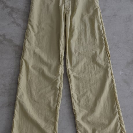COMING OF AGE Tan Nylon Pants