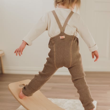 SILLY Silas Roomy Footless Collection_Peanut Blend