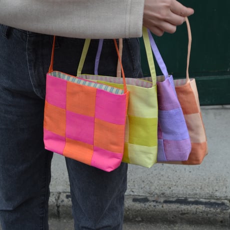 Seire Mini Silk Patched Bag