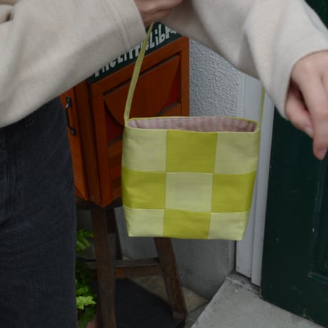 Seire Mini Silk Patched Bag
