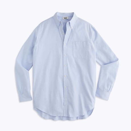 SLEEPY JONES / Penn Shirt Blue Oxford Cotton