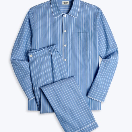 SLEEPY JONES/ Henry Pajama Set in  French Riviera Stripe