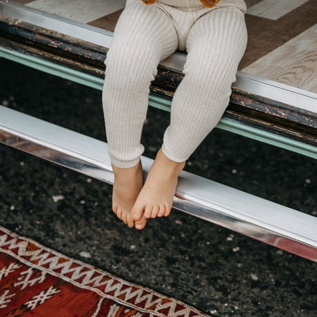 SILLY Silas Hippy Footless Collection_Cream Blend