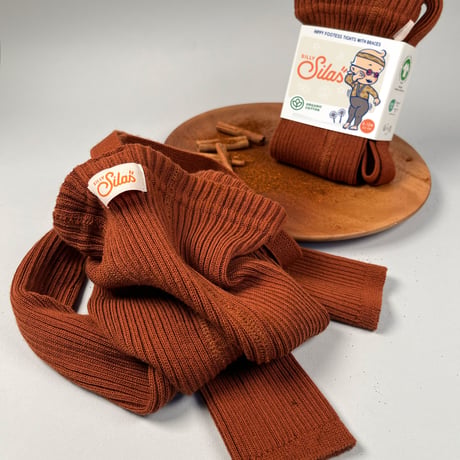 SILLY Silas Hippy Footless Collection_Cinnamon