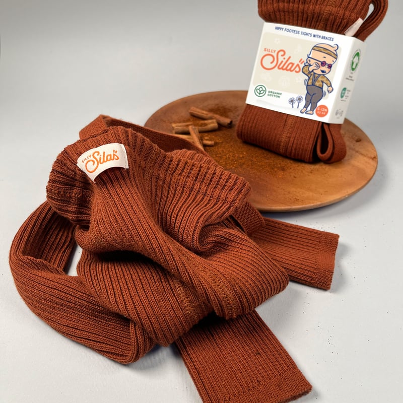 SILLY Silas Hippy Footless Collection_Cinnamon