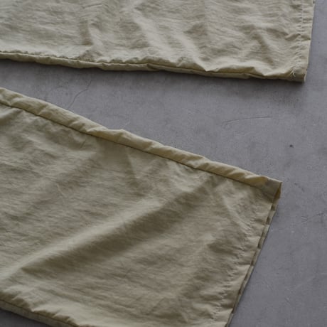 COMING OF AGE Tan Nylon Pants
