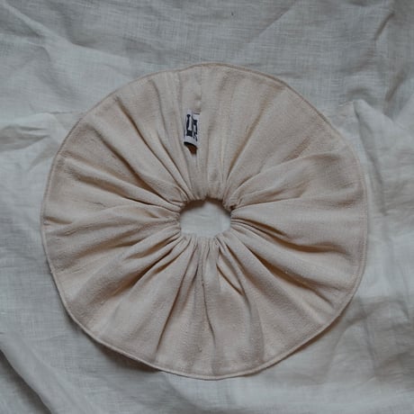 AZUR RAW SILK SCRUNCHIE