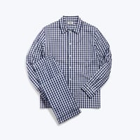 SLEEPY JONES // Henry Pajama Set Navy Gingham